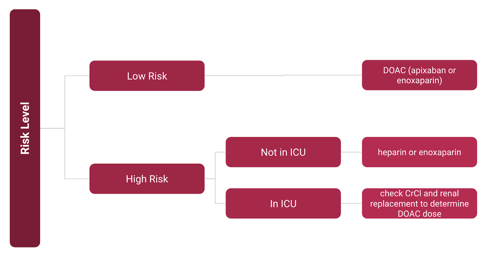 Anticoag Risk Steps